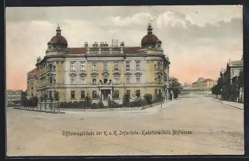 AK Breitensee, Offiziersgebäude der K. u. K. Infanterie-Kadettenschule