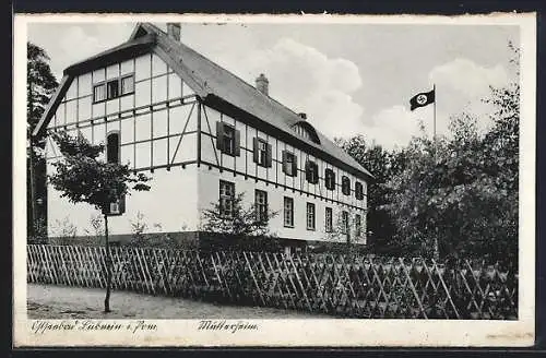 AK Lubmin i. Pom., Blick auf das Mütterheim