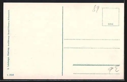 AK Kaufbeuren, Ringweg mit Kriegerdenkmal