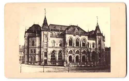 Fotografie unbekannter Fotograf, Ansicht Bremen, Blick auf die alte Börse, 1869