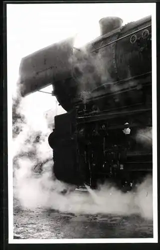 Fotografie Dampflok, Lokomotive der österreichischen Eisenbahn ÖBB