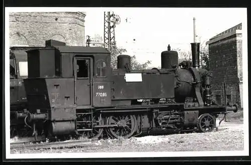 Fotografie österreichische Eisenbahn ÖBB, Dampflok, Lokomotive Nr. 770.86