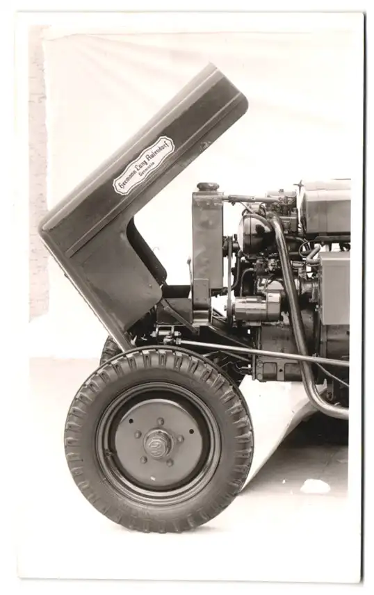 210 Fotografien Werkfotos, Ansicht Aulendorf / Oberschwaben, HELA Schlepperfabrik Hermann Lanz, Traktor - Fabrikation 0