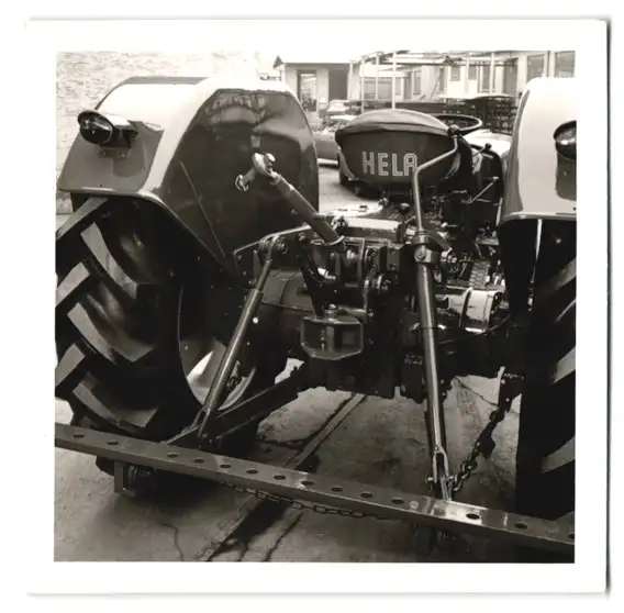 210 Fotografien Werkfotos, Ansicht Aulendorf / Oberschwaben, HELA Schlepperfabrik Hermann Lanz, Traktor - Fabrikation 15