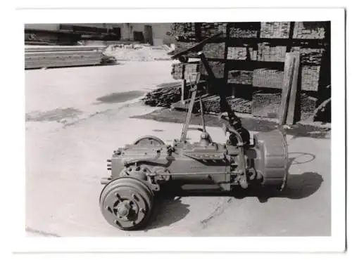 210 Fotografien Werkfotos, Ansicht Aulendorf / Oberschwaben, HELA Schlepperfabrik Hermann Lanz, Traktor - Fabrikation