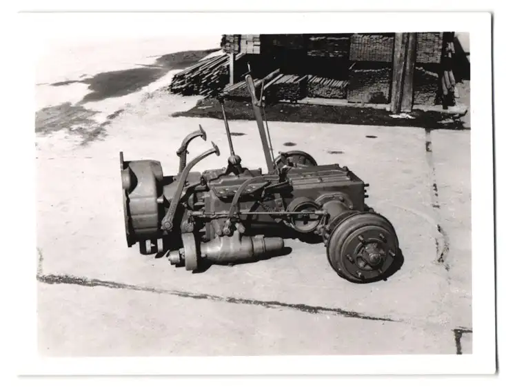 210 Fotografien Werkfotos, Ansicht Aulendorf / Oberschwaben, HELA Schlepperfabrik Hermann Lanz, Traktor - Fabrikation 22