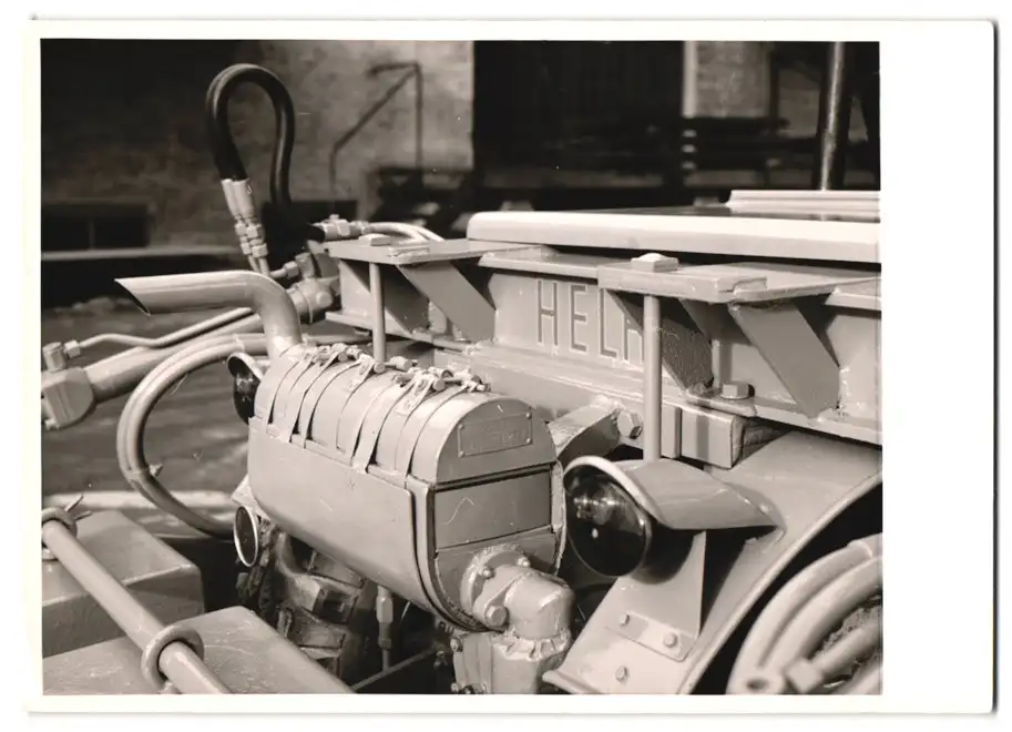 210 Fotografien Werkfotos, Ansicht Aulendorf / Oberschwaben, HELA Schlepperfabrik Hermann Lanz, Traktor - Fabrikation 3