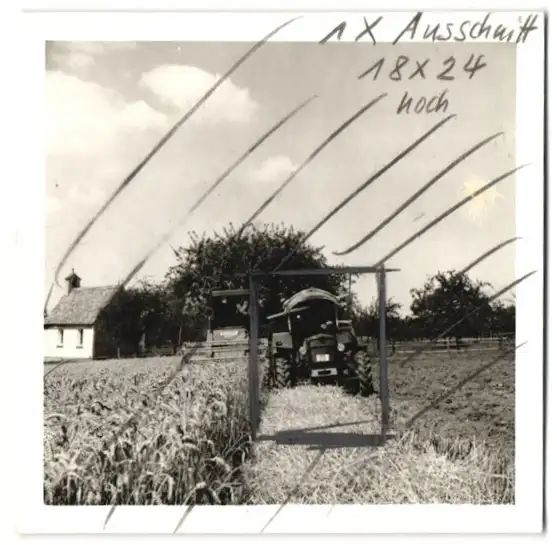 210 Fotografien Werkfotos, Ansicht Aulendorf / Oberschwaben, HELA Schlepperfabrik Hermann Lanz, Traktor - Fabrikation 61