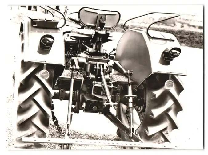 210 Fotografien Werkfotos, Ansicht Aulendorf / Oberschwaben, HELA Schlepperfabrik Hermann Lanz, Traktor - Fabrikation 65