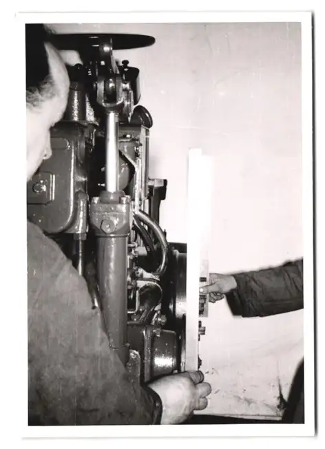 210 Fotografien Werkfotos, Ansicht Aulendorf / Oberschwaben, HELA Schlepperfabrik Hermann Lanz, Traktor - Fabrikation 75