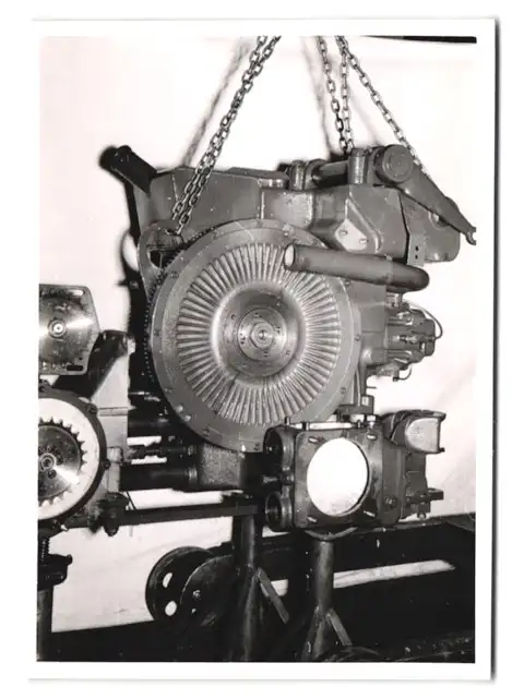 210 Fotografien Werkfotos, Ansicht Aulendorf / Oberschwaben, HELA Schlepperfabrik Hermann Lanz, Traktor - Fabrikation 77