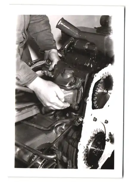 210 Fotografien Werkfotos, Ansicht Aulendorf / Oberschwaben, HELA Schlepperfabrik Hermann Lanz, Traktor - Fabrikation 78