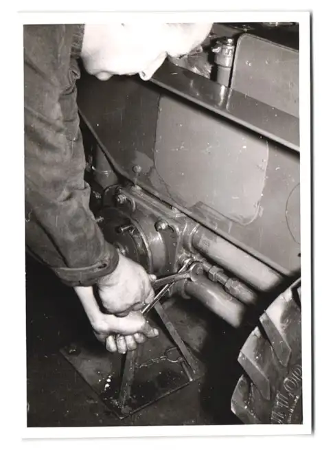 210 Fotografien Werkfotos, Ansicht Aulendorf / Oberschwaben, HELA Schlepperfabrik Hermann Lanz, Traktor - Fabrikation 82