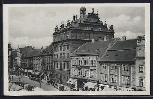 AK Pilsen, Partie am Rathaus