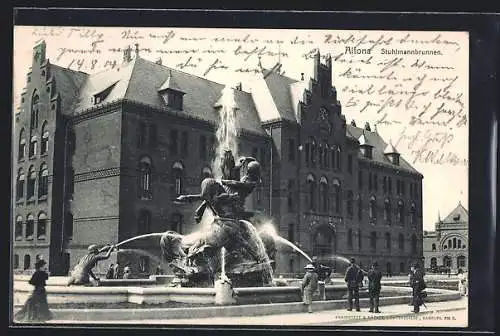 AK Hamburg-Altona, Am Stuhlmannbrunnen