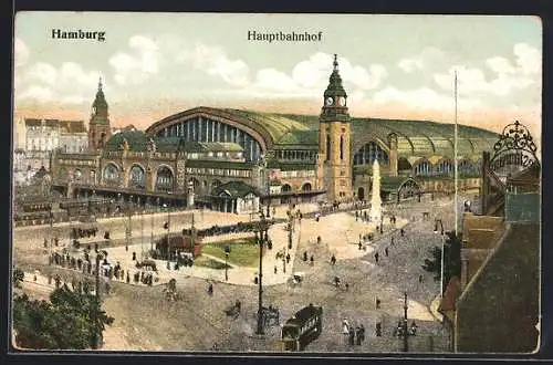 AK Hamburg-St.Georg, Hauptbahnhof