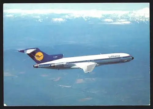 AK Boeing B 727 Europa Jet der Lufthansa im Flug