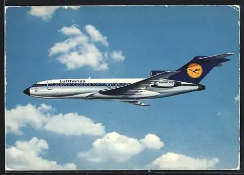 AK Lufthansa, Boeing 727, Europa Jet im Flug