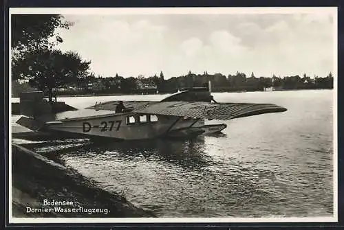 AK Bodensee, Dornier-Wasserflugzeug