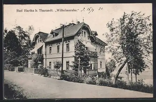 AK Bad Hartha b. Tharandt, Gasthaus Wilhelmsruhe