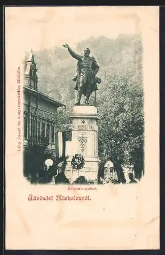 AK Miskolcz, Kossuth-szobor