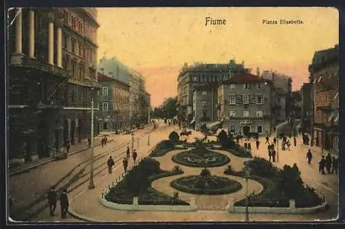 AK Fiume, Piazza Elisabetta