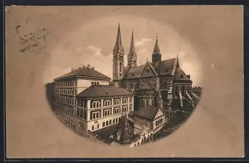 AK Wien, Canisiuskirche und Professhaus der Gesellschaft Jesu