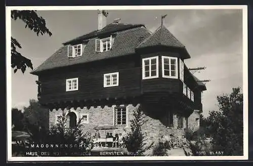 AK Bernstein /Bgl., Haus des Roten Kreuzes Madonnaschlössl