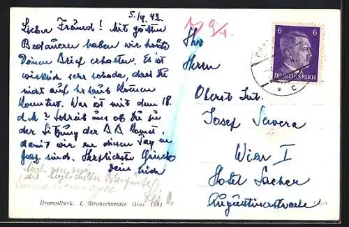 AK Gratwein-Strassengel, Stifts-Taverne Rein mit Garten