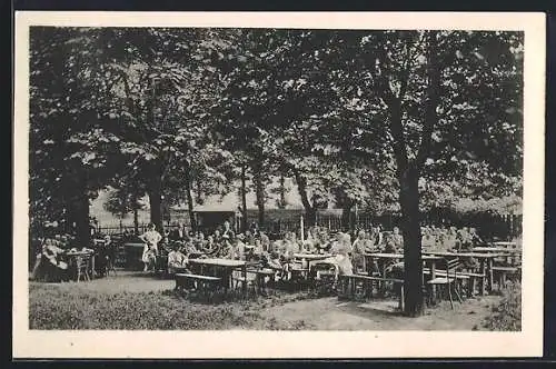 AK Wien, Fritz Walzhofers Restauration Zum Gemeindegasthaus in d. Hetzendorferstr. 83