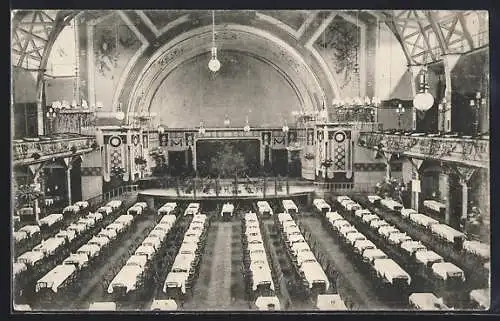 AK Wien, Weigl`s Etablissement Dreher-Park, Katharinen-Festhalle von Innen