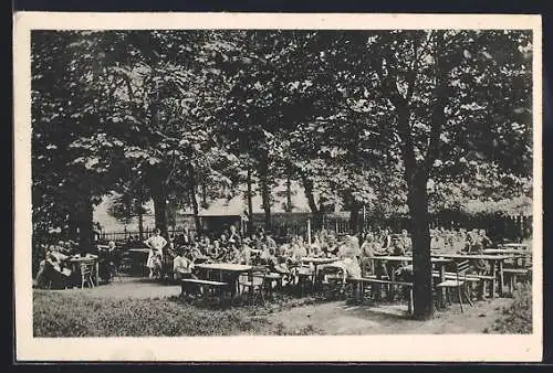 AK Wien, Fritz Walzhofers Restauration Zum Gemeindegasthaus in d. Hetzendorferstr. 83