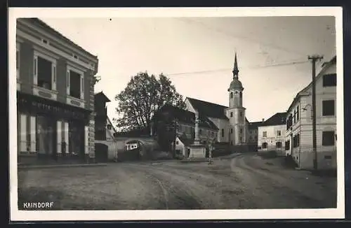 AK Kaindorf, Blick zur Kirche