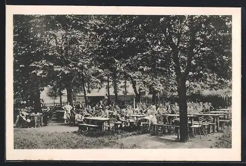 AK Wien, Fritz Walzhofers Restauration Zum Gemeindegasthaus in d. Hetzendorferstr. 83