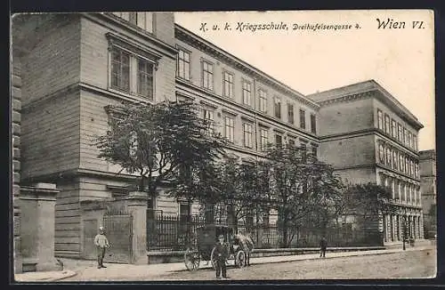 AK Wien, K. u. k. Kriegsschule, Dreihufeisengasse 4