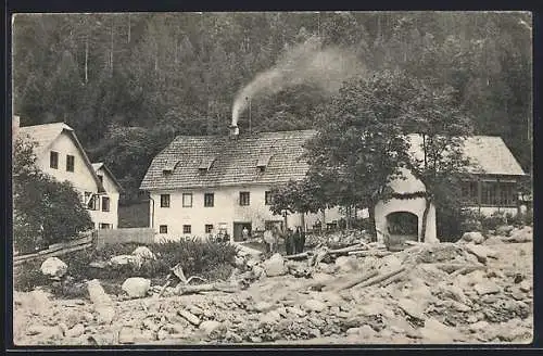 AK Johnsbach /Steiermark, Franz Oblasser`s Gasthaus Donnerwirt