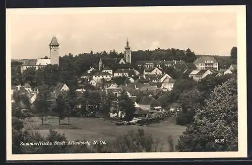 AK Allentsteig, Blick auf den Ort