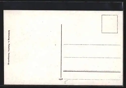 AK Herzogenburg, Teilansicht mit Chorherrn-Stift