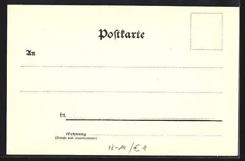 AK Hirschwang /N.-Oe., Teilansicht mit Feuchter