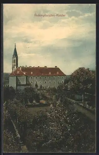 AK Eggenburg, Redemptoristen-Kloster mit Gärten