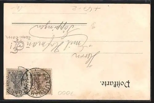 AK Tübingen, Studentenwappen, Amico litteris patriae