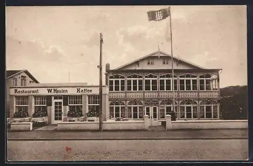 AK Niendorf / Ostseebad, Hotel Strandpension von W. Hosien, Aussenansicht