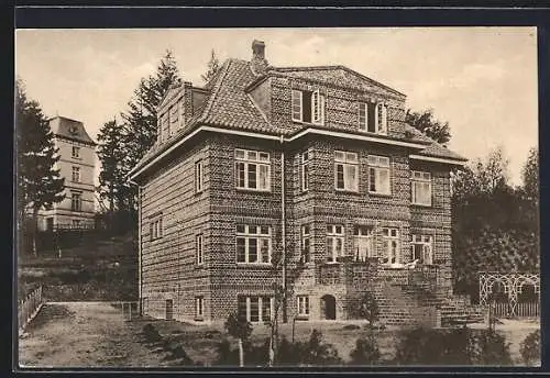 AK Malente-Gremsmühlen, Hotel Godenruh von Otto Christophensen, Aussenansicht