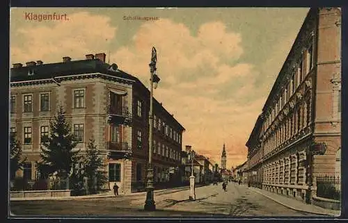 AK Klagenfurt, Blick in die Schulhausgasse