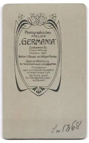 Fotografie Atelier Germania, Chemnitz, Zwickauerstr. 2p, Portrait eines jungen Mannes