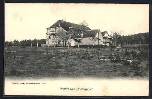 AK Hochspeyer, Hotel Waldhaus