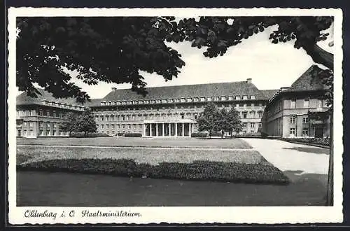 AK Oldenburg i. O., Blick auf das Staatsministerium