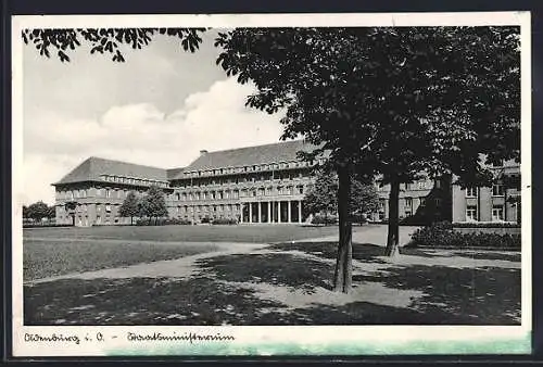 AK Oldenburg i. Oldenburg, Blick auf das Staatsministerium