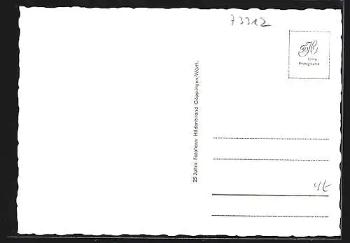 AK Geislingen /Steige, Teilansicht mit Kirche