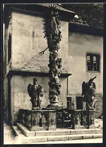 AK Frickenhausen /Main, Mariensäule